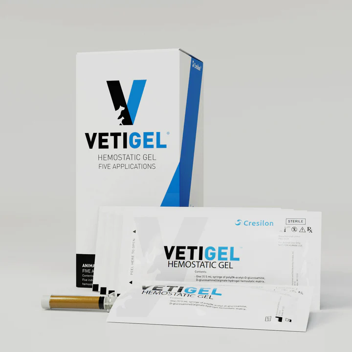 NEW Vetigel Haemostatic Gel 1 • Provet Vi NZ